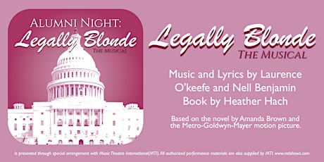 CHC Alumni Night - Legally Blonde: The Musical