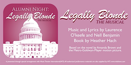 Image principale de CHC Alumni Night - Legally Blonde: The Musical