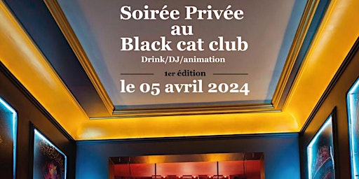 Black cat paris private party primary image