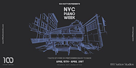 100 Sutton Presents: NYC Piano Week!