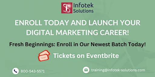 Hauptbild für Enroll Today and Launch Your Digital Marketing Career!