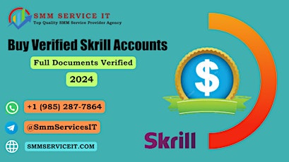 Best Place To Buy Verified Skrill Accounts (New And Old)