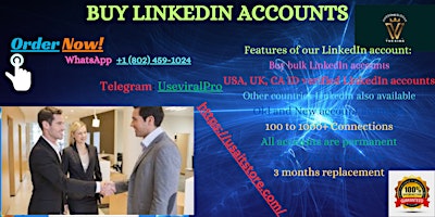 Imagem principal de Buy LinkedIn Accounts