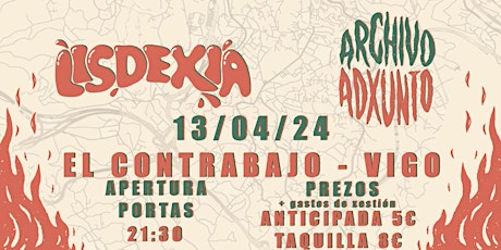 Archivo Adxunto + Lisdexia  - Sala El Contrabajo Vigo