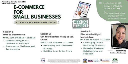 E-commerce for Small Businesses #2: Get Your Business Ready to Sell Online primary image