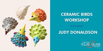 Imagem principal de Ceramic Birds Workshop with Judy Donaldson
