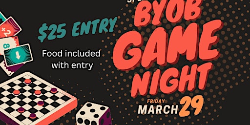 Primaire afbeelding van Splash presents: BYOB Game Night