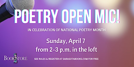 Poetry Open Mic! primary image