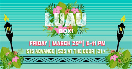 Luau at Boxi Beach