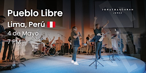 Immagine principale di Jonathan & Sarah Jerez EN CONCIERTO [PUEBLO LIBRE] 4 DE MAYO - 7 PM 