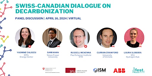 Hauptbild für "Swiss-Canadian Dialogue on Decarbonization" Panel Discussion (Online)