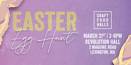 Primaire afbeelding van Easter Egg Hunt @ Craft Food Halls Revolution Hall