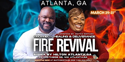 Imagem principal do evento PROPHECY, HEALING & DELIVERANCE FIRE REVIVAL ATLANTA, GEORGIA USA