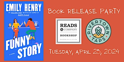 Imagem principal do evento Funny Story by Emily Henry: Book Release Party @ Rivertown Taps