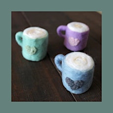 Hauptbild für Adult Craft: Needlefelting Tea Cups