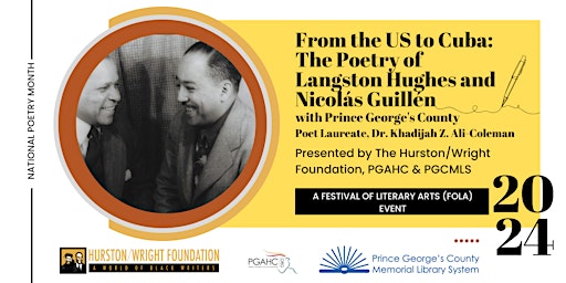 Primaire afbeelding van From the US to Cuba: The Poetry of Langston Hughes and Nicolas Guillen