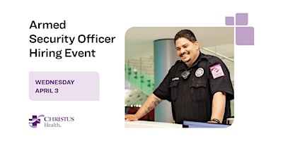 Imagem principal de Armed Security Officer Hiring Event