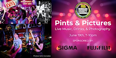 Immagine principale di Pints & Pictures: An Evening of Live Music, Drinks, & Photography 