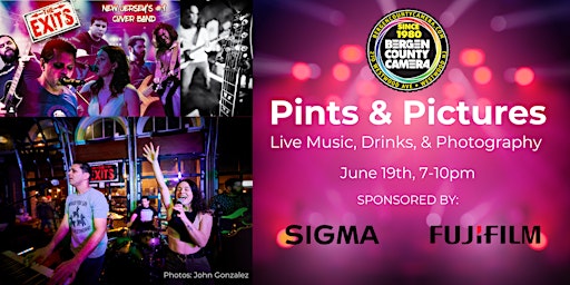 Imagem principal de Pints & Pictures: An Evening of Live Music, Drinks, & Photography