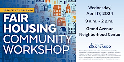 Fair Housing Community Workshop primary image