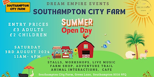 Hauptbild für Southampton City Farm Summer Open Day
