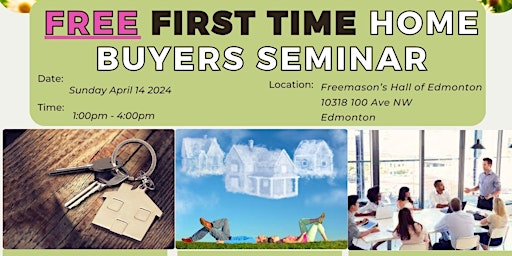 Imagem principal do evento First Time Home Buyers Seminar