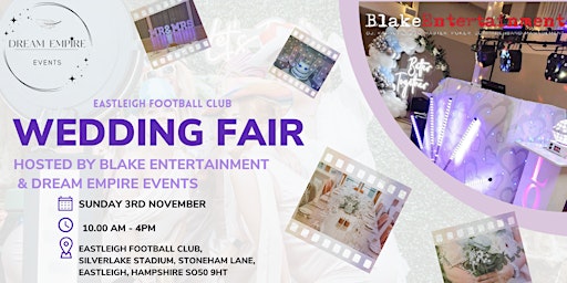 Primaire afbeelding van Eastleigh Football Club Wedding Fair