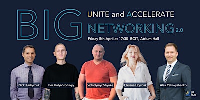 Unite and Accelerate: BIG NETWORKING 2.0 primary image