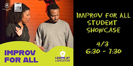 Improv For All Improv Student Showcase