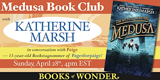 Immagine principale di Medusa Book Club with Katherine Marsh 