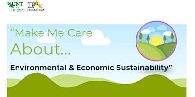 Imagem principal de "Make Me Care About...Environmental & Economic Sustainability"