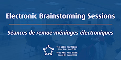Electronic Brainstorming Sessions / Séances de remue-méninges électroniques