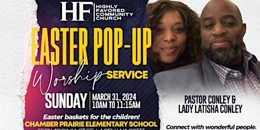 Sunday Easter Church Service : Free Easter gifts for Children12 and under primary image