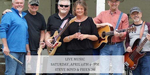 Primaire afbeelding van Live Music by Steve Boyd & Friends  at Lost Barrel Brewing