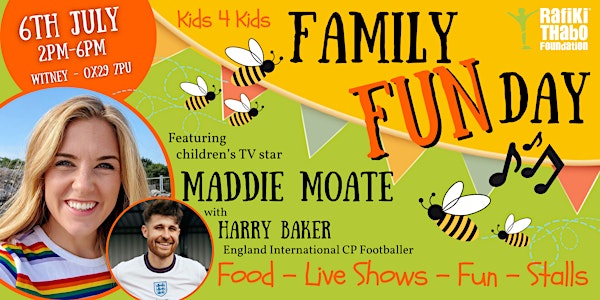 Family Fun Day featuring Maddie Moate