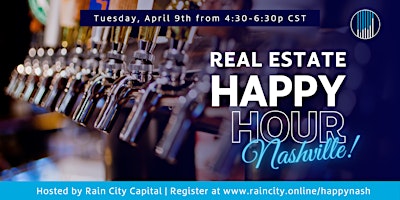 Imagem principal de Rain City Real Estate Happy Hour - Nashville!