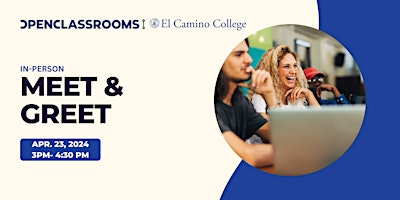 El Camino College & OpenClassrooms Apprenticeship Meet-and-Greet primary image