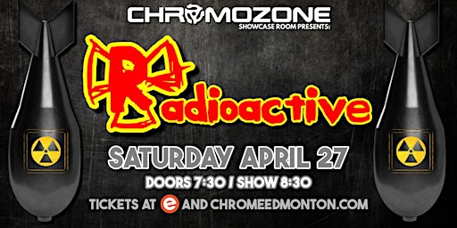 Imagem principal do evento RADIOACTIVE live at Chromozone