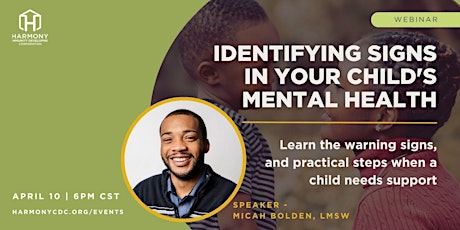 Child Mental Health Webinar