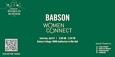 Babson Women Connect primary image