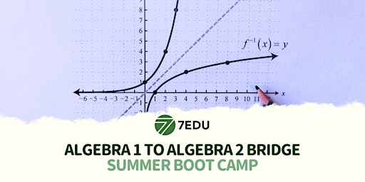 Algebra 1 to Algebra 2 Bridge 2024 Summer Boot Camp  primärbild
