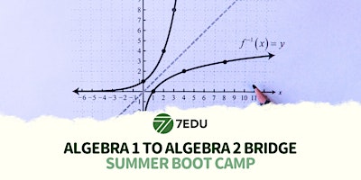 Imagem principal do evento Algebra 1 to Algebra 2 Bridge 2024 Summer Boot Camp