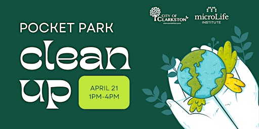 Imagem principal do evento Earth Day Pocket Park Cleanup