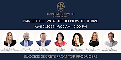 Success Secrets from Top Producers by Capital Growth Pioneers