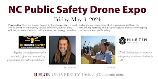 NC Public Safety Drone Expo primary image