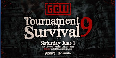 Imagem principal do evento GCW Presents Tournament Of Survival 9!