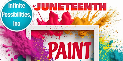 Imagem principal do evento IP Juneteenth Paint & Social Fundraiser