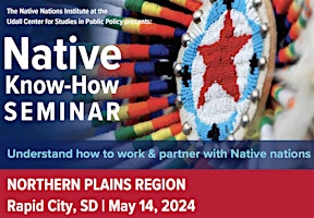 Primaire afbeelding van Native Know How- Northern Plains Regional Seminar