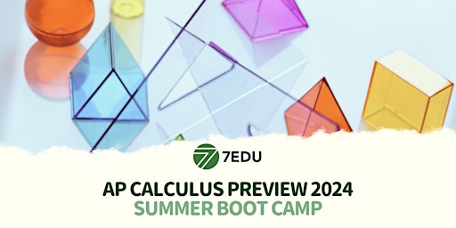 Hauptbild für AP Calculus Preview Summer Boot Camp