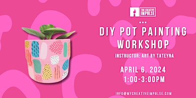 Primaire afbeelding van DIY Pot Painting Workshop